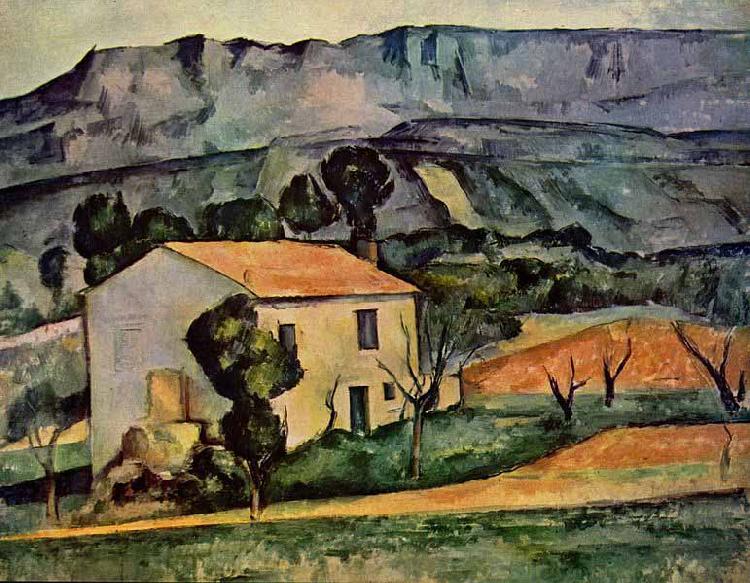 Paul Cezanne House in Provence Germany oil painting art